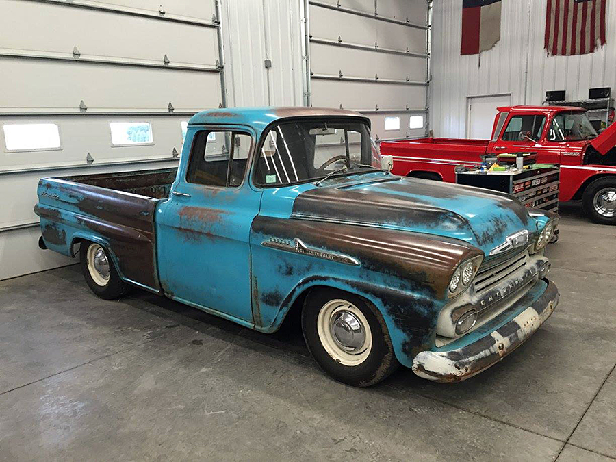 1958 Chevy Apache Restoration and Fabrication